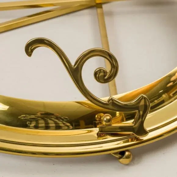 Alabaster Brass Hanging Bowl Chandelier Lightolier